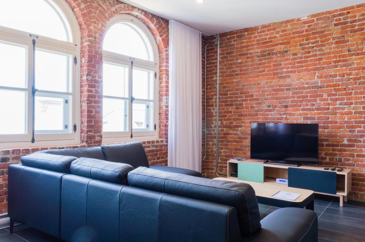 Апартаменты Les Lofts Du Tresor - Par Les Lofts Vieux-Quebec Экстерьер фото