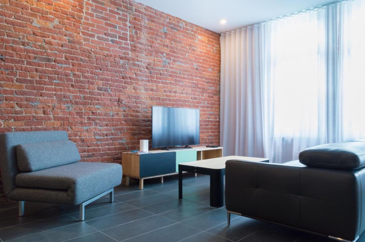 Апартаменты Les Lofts Du Tresor - Par Les Lofts Vieux-Quebec Экстерьер фото