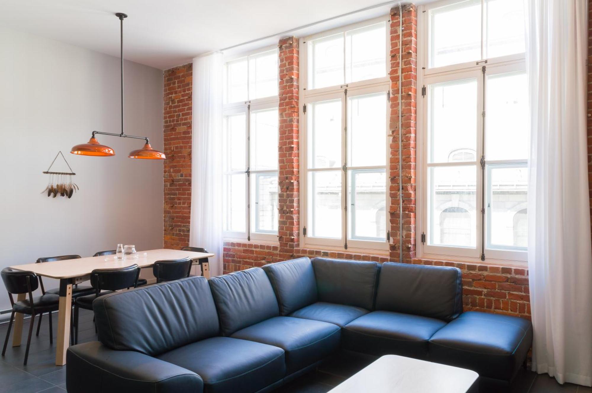 Апартаменты Les Lofts Du Tresor - Par Les Lofts Vieux-Quebec Экстерьер фото