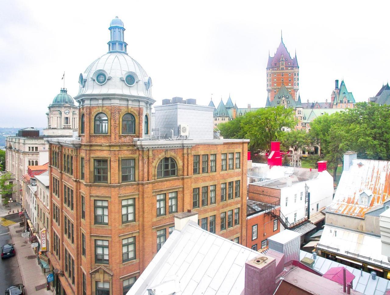 Апартаменты Les Lofts Du Tresor - Par Les Lofts Vieux-Quebec Экстерьер фото