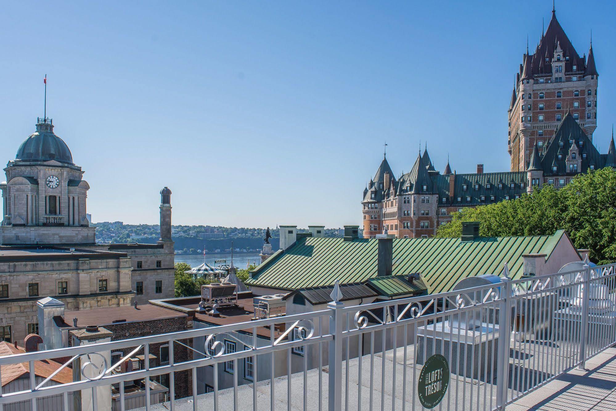 Апартаменты Les Lofts Du Tresor - Par Les Lofts Vieux-Quebec Экстерьер фото