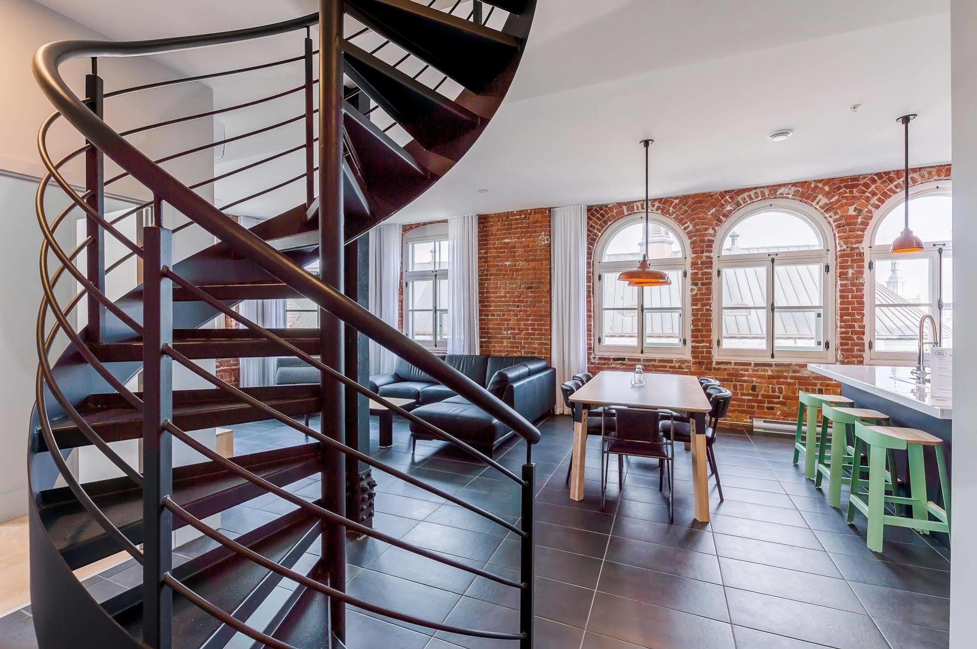 Апартаменты Les Lofts Du Tresor - Par Les Lofts Vieux-Quebec Экстерьер фото