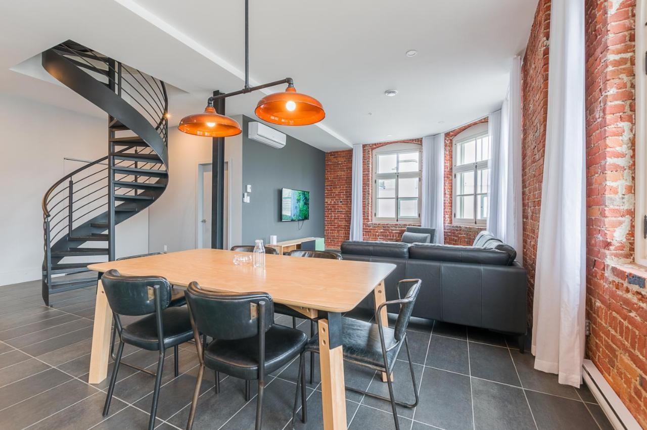 Апартаменты Les Lofts Du Tresor - Par Les Lofts Vieux-Quebec Экстерьер фото